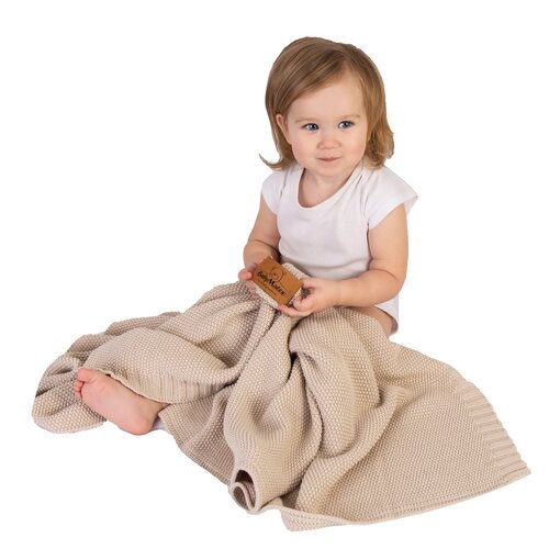 Babymatex Dětská deka Tully béžová, 80 x 100 cm