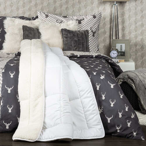 4Home Bettdecke Lammfelloptik Exclusive, 200 x 220 cm