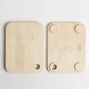 Krájecí prkénko 02 větší, javor masiv