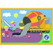 Trefl Puzzle Purcel Peppa, 10 buc.