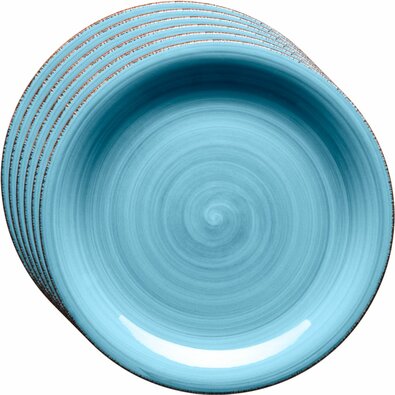 Mäser Set de 6 farfurii de desert Bel Tempo 19,5cm, albastru