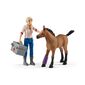 Schleich 42486 Виїзний лікар з кобилою та лошам