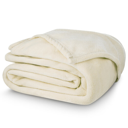 BedTex Mikropoliészta takaró, krém, 150 x 200 cm