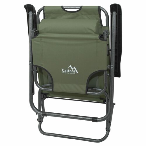 Șezlong pliabil Cattara 13516 Comfort , verde, 155x 61 cm