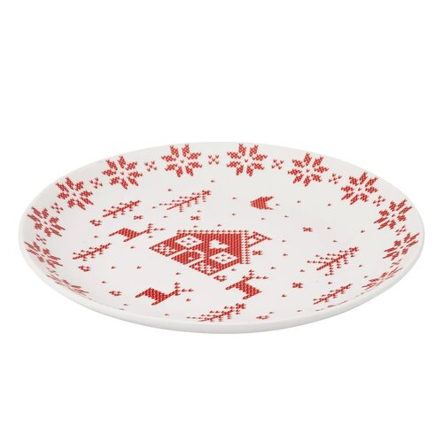 Altom Porcelanasti desertni krožnik Grenlandia 20cm, rdeč