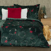 4Home Povlečení mikroflanel Poinsettia, 160 x 200 cm, 70 x 80 cm