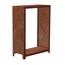 Stora Kerti fáskamra 120 x 80 x 40 cm, corten CORGARDEN 1037