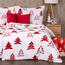 Lenjerie de pat din micro-flanelă 4Home Trees, 140 x 220 cm, 70 x 90 cm