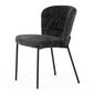 Étkezőszék garnitúra Bouclé CT-W1077 GREY2, 4 db