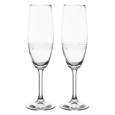 Orion 2-delni set kozarcev za peneče vino Srdíčka,0,22 l