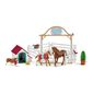 Schleich 42458 Гостьові коні, Ханна з самкою Рубі,40 x 30 x 20 см