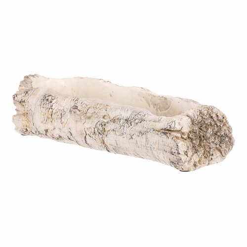 Übertopf - Blumenkasten Birkenimitat, 32 x 12 x 8 cm