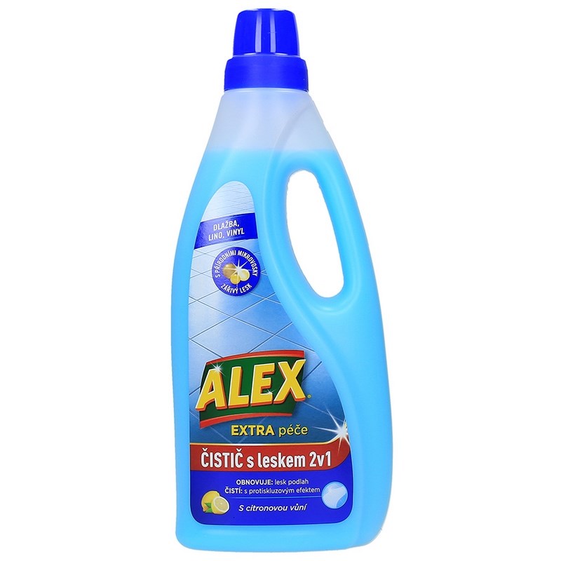 Alex 2v1 čistenie a leštenie dlažby a lina 750 ml,