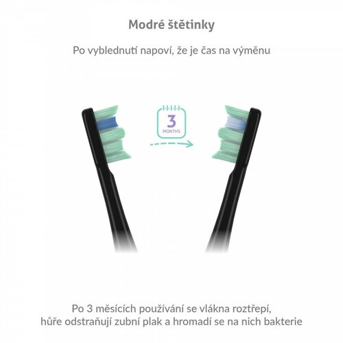 TrueLife Sonická zubná kefka SonicBrush Clean30, čierna