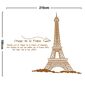 Samolepiaca dekorácia Eiffelova veža