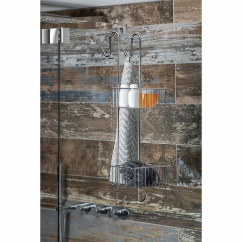 AQUALINE 37007 Chrom line obešalnik za tuš kabino,22 x 70 x 20 cm, srebrna