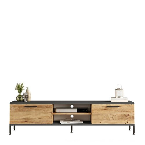 Rio Atlantic Pine and Anthracite TV-asztal
