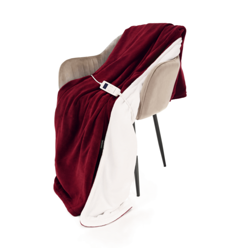 Elektrická vyhřívací deka MEDISA, vínová