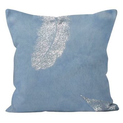 Domarex Наволочка Перо синя, 40 x 40 см