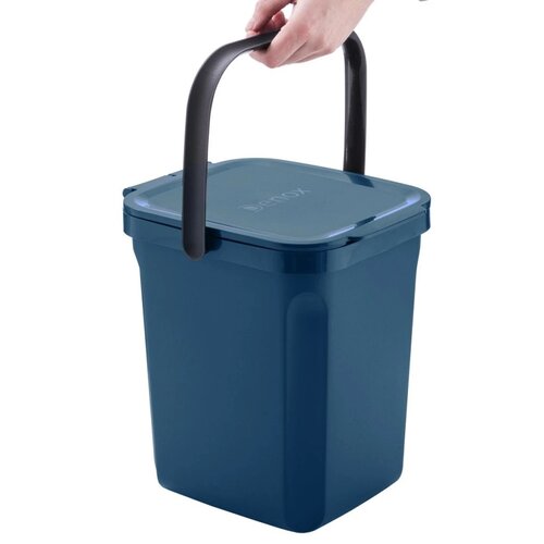 Denox Organic Koš za biološke odpadke 10 l, modra