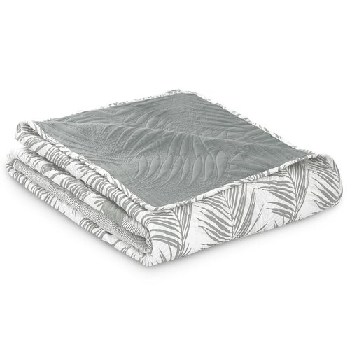 AmeliaHome Prekrivalo za posteljo Tropical Bonairesiva, 220 x 240 cm