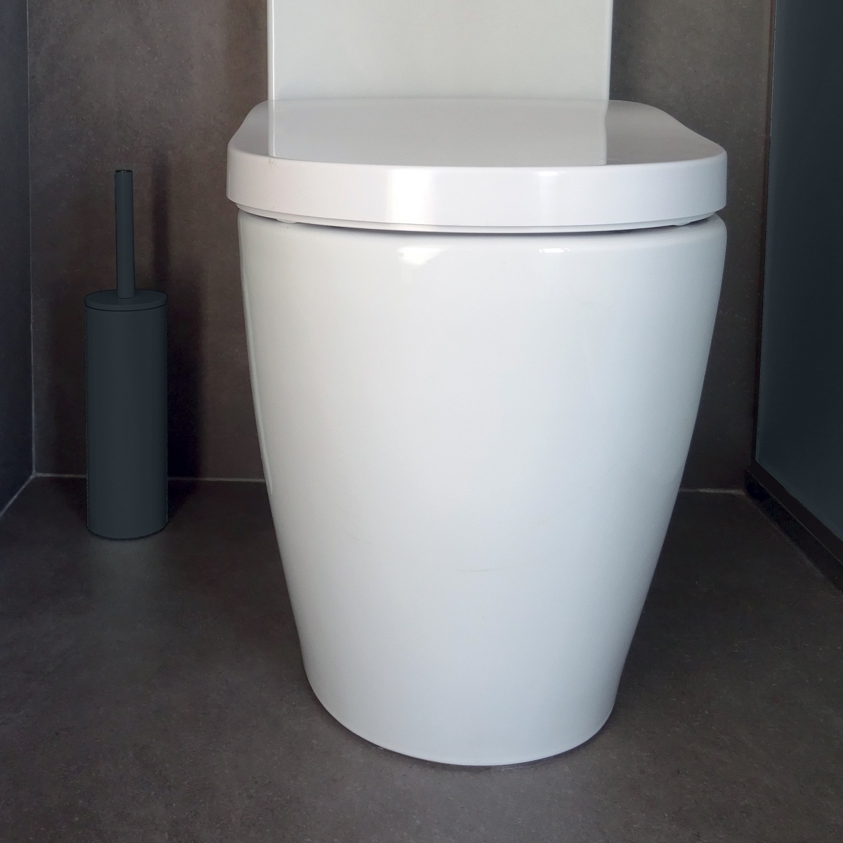 Spirella WC kefe Akira, matt fekete, fekete termék 2. képe