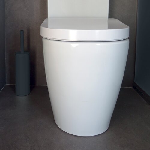 Spirella perie pentru WC Akira, negru mat