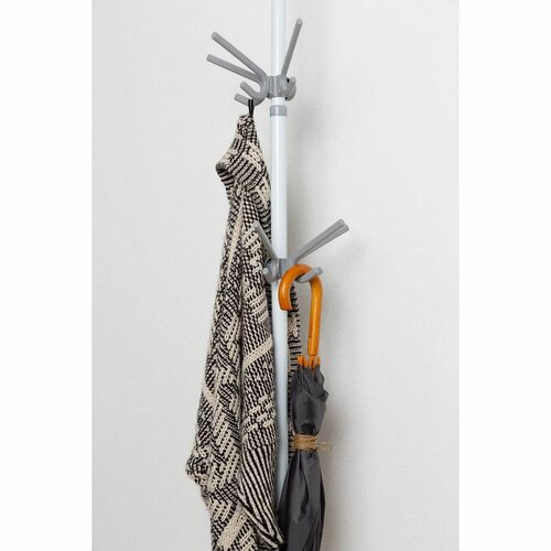 Wenko Set of 2 Herkules triple hooks, grey