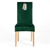 Restilo Husă pentru scaun Sento verde închis, 48 x 48 x 58 + 10 cm, set de 4 bucăți