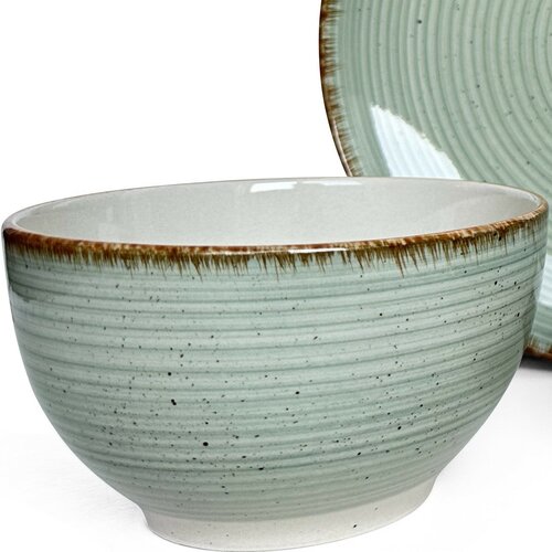 Banquet Zestaw obiadowy Spiral Green, 30 szt.