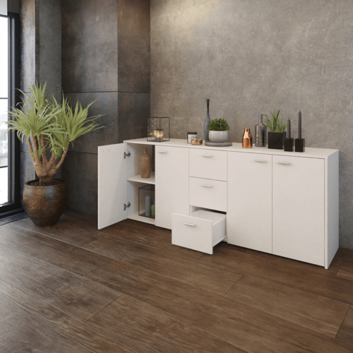 Skříňka HUGOS 180, bílá