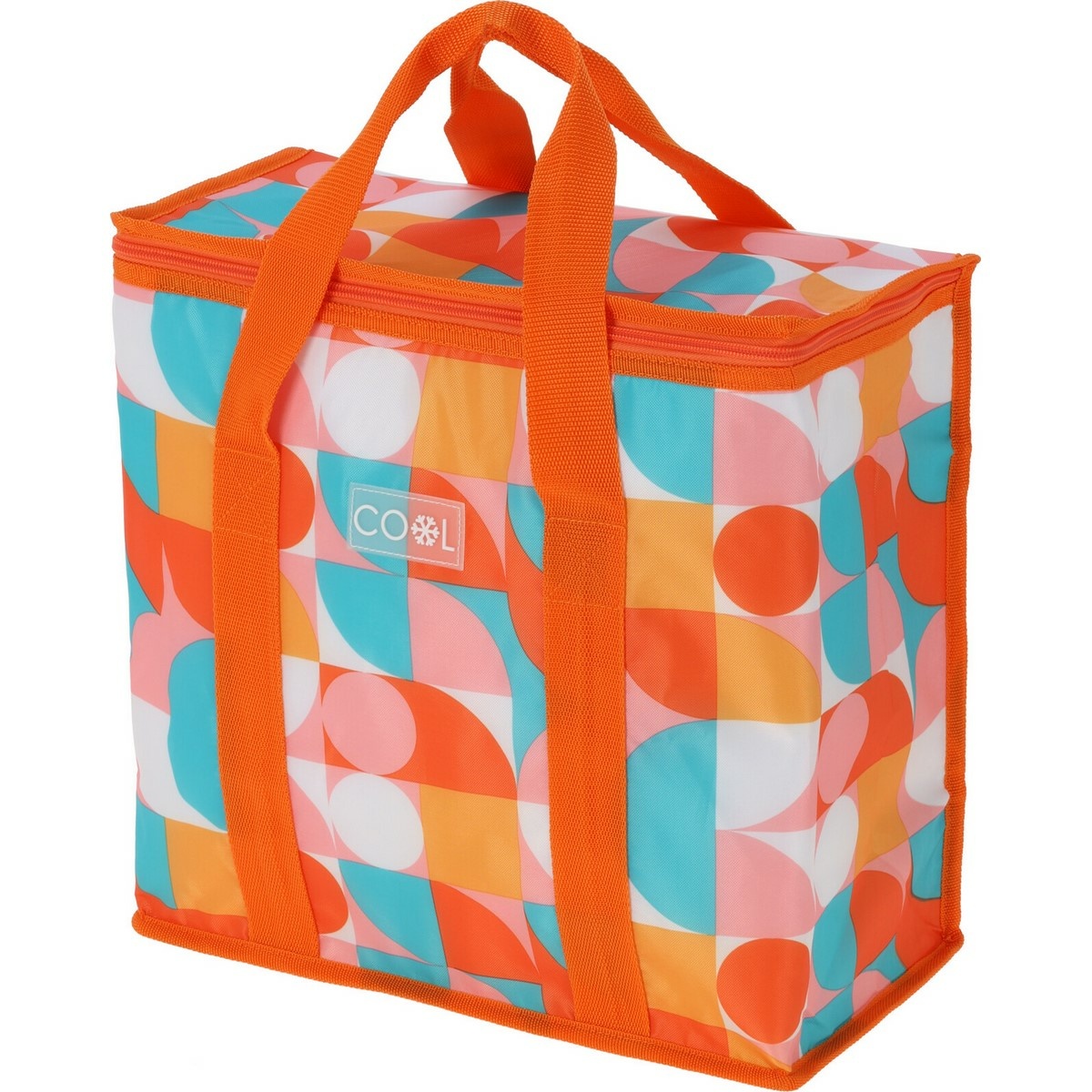 Chladicí taška Retro kostka 16 l, oranžová