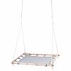 Balansoar pătrat Woody cu țesătură, 100 cm