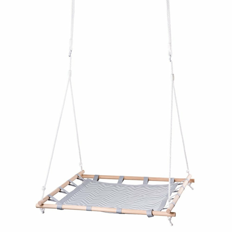 Woody Bujany kwadrat z tkaniny, 100 cm