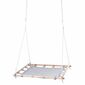 Balansoar pătrat Woody cu țesătură, 100 cm