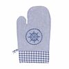 Küchenhandschuh Navy Blau, 18 x 28 cm