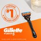 Gillette Náhradná hlavica 8 ks + holiaci gél Fusion5