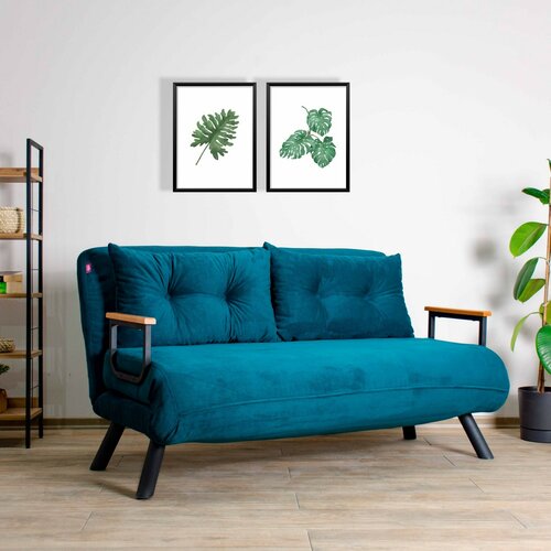 Canapea pat Sando 2 Petrol Green