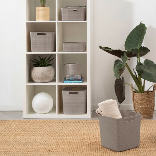 Curver Košík Jute L 20 l, taupe