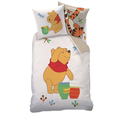 Lenjerie de pat pentru copii Winnie the Pooh, 140 x 200 cm, 70 x 90 cm