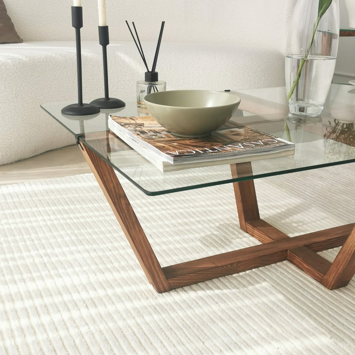 Konferenčný stolík Amalfi Walnut