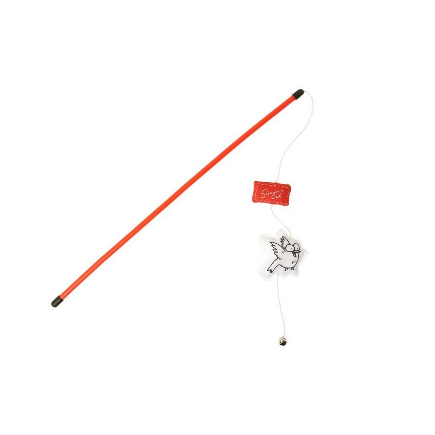 Simon´s Cat Vankúšik na povrázku, biela