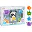Badespielzeug-Set Panda, 5 Teile, ab 4 Monaten