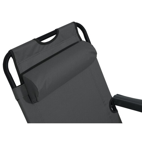Cattara 13513 Składane leżak Comfort, antracyt,155 x 61 cm