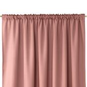 Restilo Oxford Pleat függöny, rózsaszín, 140 x 250 cm
