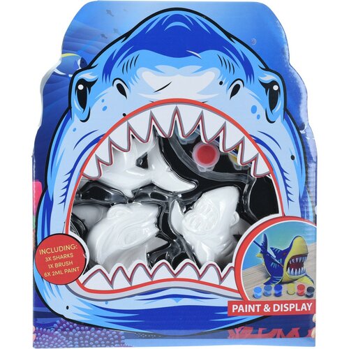 Komplet barv za mavec Shark, 6 x 2 ml