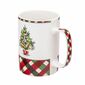 Cană din porțelan Altom ClassicChristmas tree, 380 ml