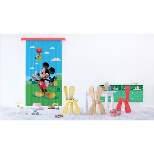Mickey Mouse gyerek sötétítő függöny, 140 x 245 cm