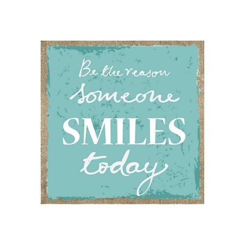 Obraz Smile Today, modrá