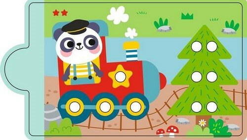 2Kids Toys Magnetická hra Třídění barev s dinosaurem